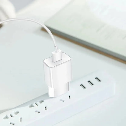 20W USB Fast Wall Charger with Type-C Cable for Smartphones & Tablets