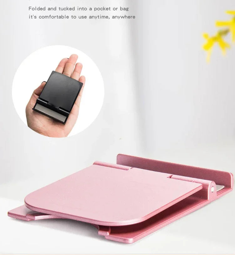 Adjustable Foldable Desktop Phone & Tablet Stand for iPhone, iPad & Samsung - 12