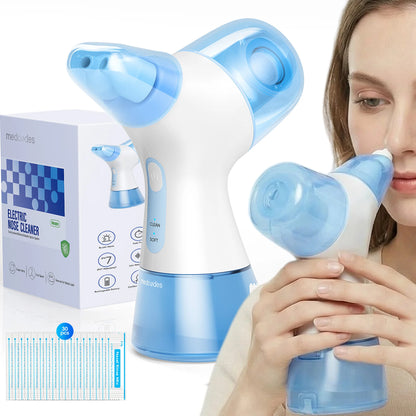 Electric Sinus Rinse Machine - Portable Nasal Irrigation System for Congestion Relief
