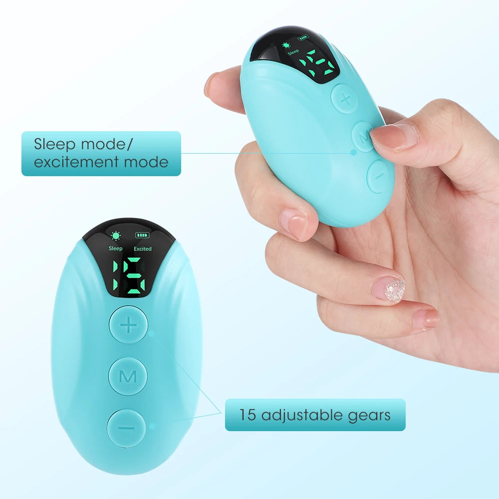 Portable Handheld Sleep Aid & Anxiety Relief Device with Micro-Current Therapy - 16