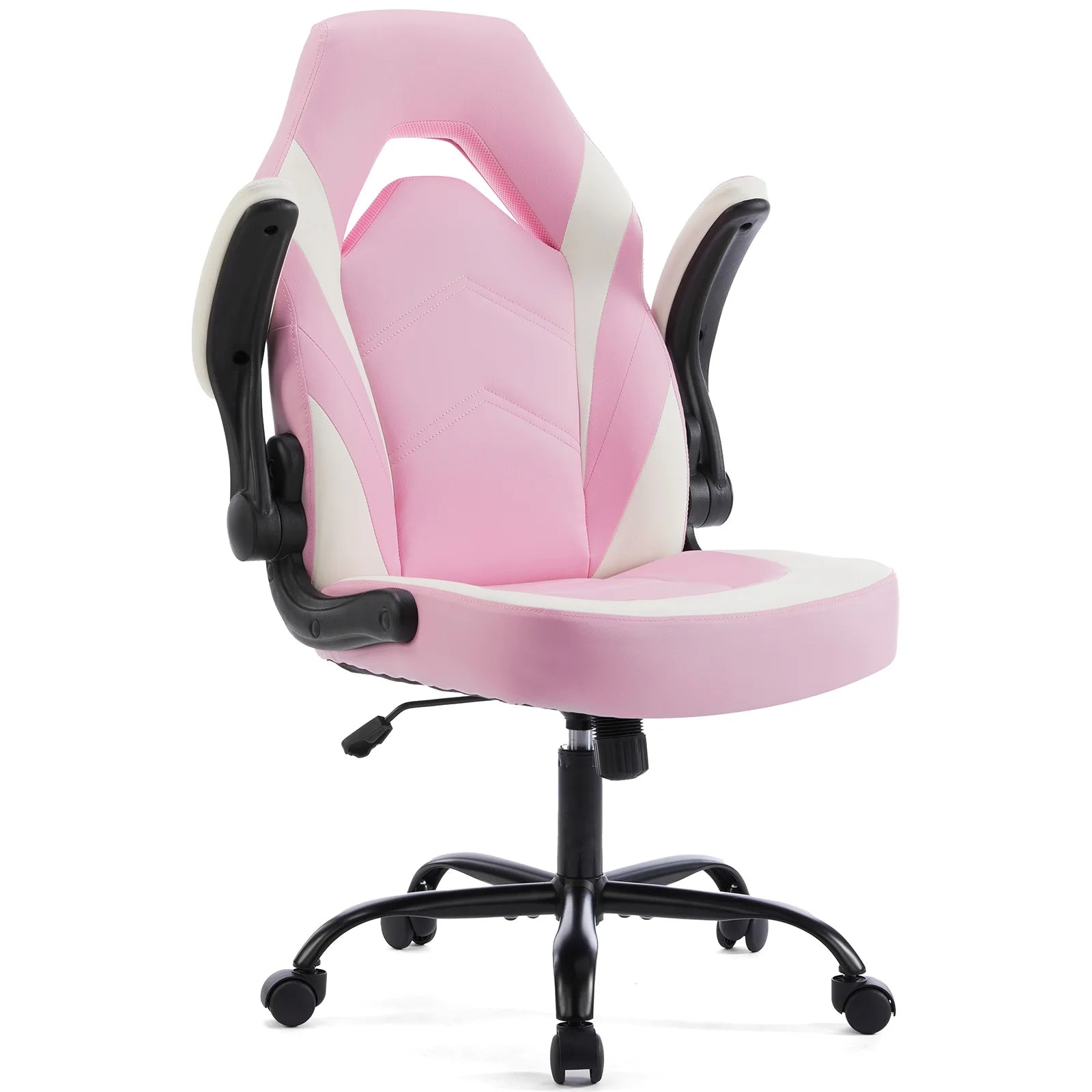 Ergonomic Racing Gaming Chair - Adjustable Height & Flip-Up Armrest Desk Chair - 17