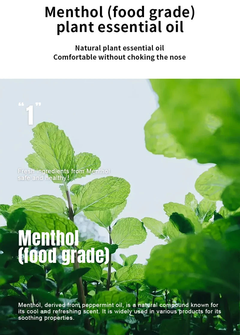 Double-Hole Nasal Energy Stick - Refreshing Aromatherapy Inhaler for Focus & Energy - 10