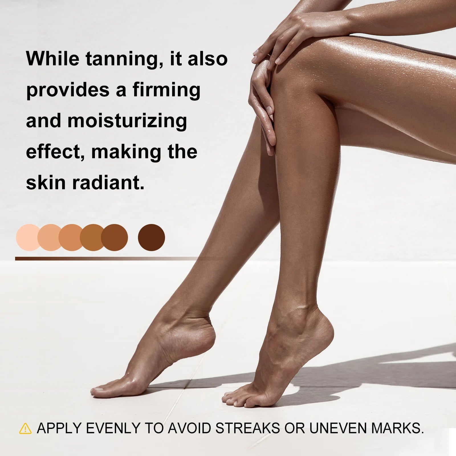 Sunless Tanning Spray for Natural Glowing Skin - Moisturizing Body Bronzer Mist - 8