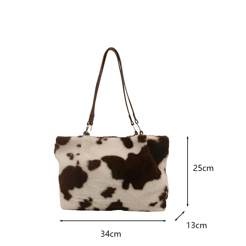 Luxury Plush Korean Shoulder Bag