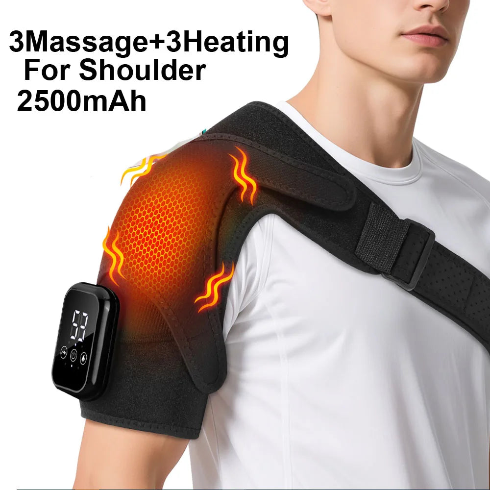 Heated Joint Massager Brace for Shoulder Knee Elbow - 47