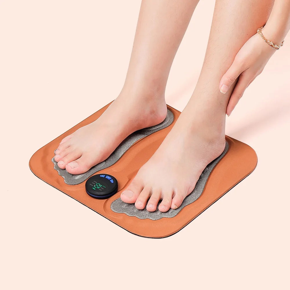 Smart EMS Electric Foot Massager Pad for Circulation & Muscle Relief