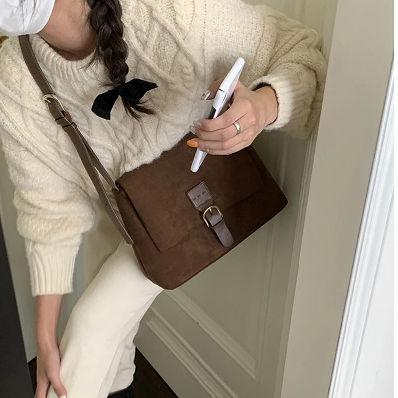 Luxury Matte Leather Tote Bag