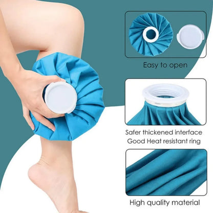 Reusable Ice Bag & Hot Cold Therapy Wrap for Pain Relief & Sports Injuries