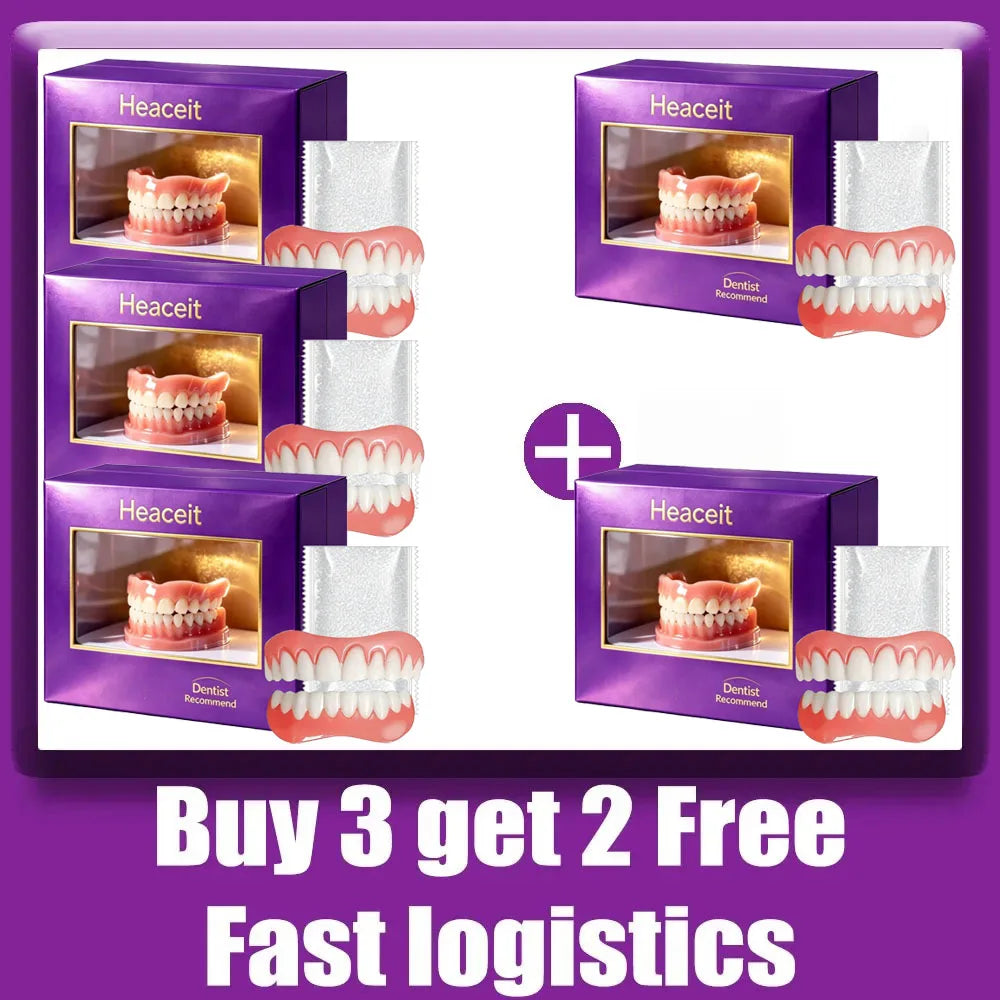 Cosmetic Silicone Dentures for Instant Smile Makeover & Comfort - 8