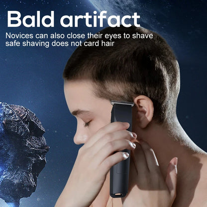USB Rechargeable Electric Hair Clipper & Beard Trimmer Shaver