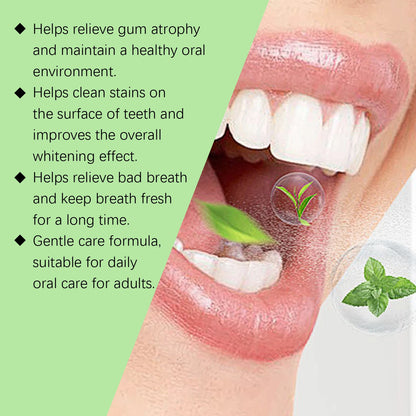 Herbal Oral Gum Repair Drops - Fresh Breath & Teeth Cleansing Treatment