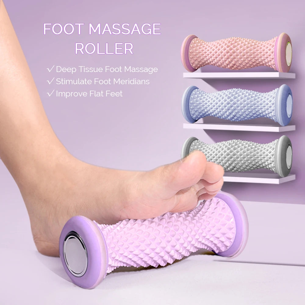 Deep Tissue Foot Massage Roller for Plantar Fasciitis Relief