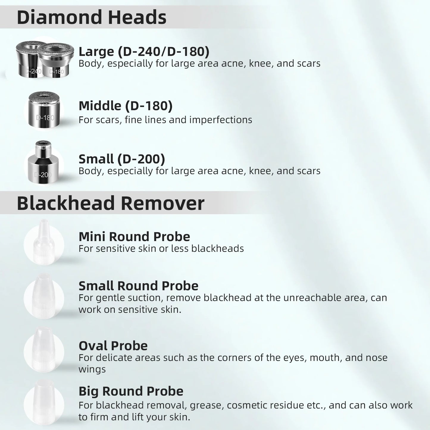 Professional 3-in-1 Diamond Microdermabrasion Facial Machine