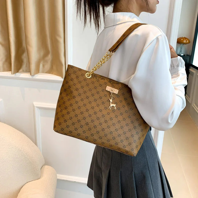 Vintage Monogram Tote
