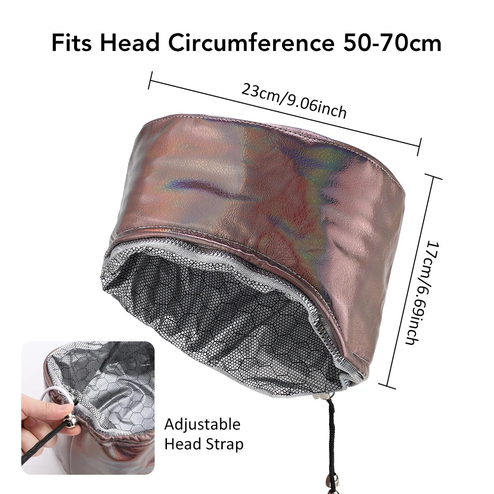 Professional Electric Hair Steamer Cap for Deep Conditioning & Hair Treatment - 18