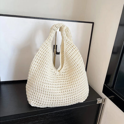 Luxury Bohemian Crochet Tote