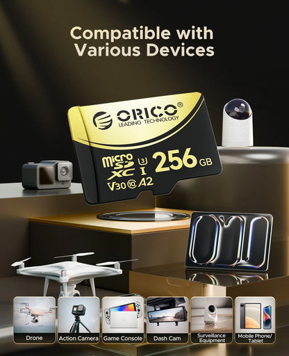 High-Speed 512GB Micro SD Card for 4K Video, Drones, and Cameras