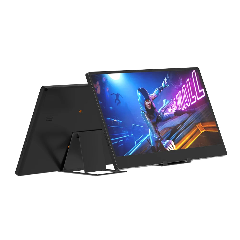 14-Inch Portable Monitor - 60Hz Lightweight Travel Display with Speakers