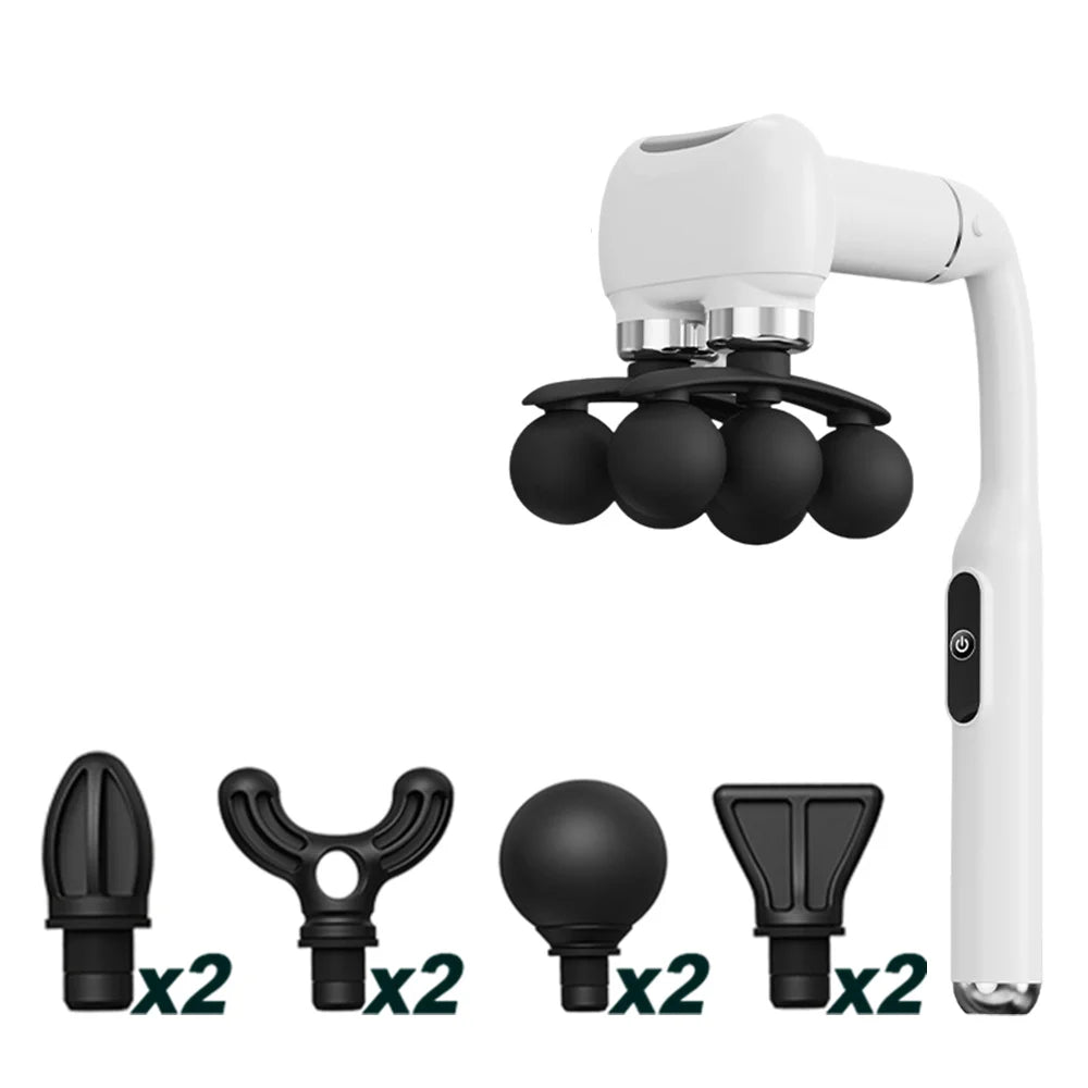 Deep Tissue Muscle Massage Gun with Detachable Handle - 18