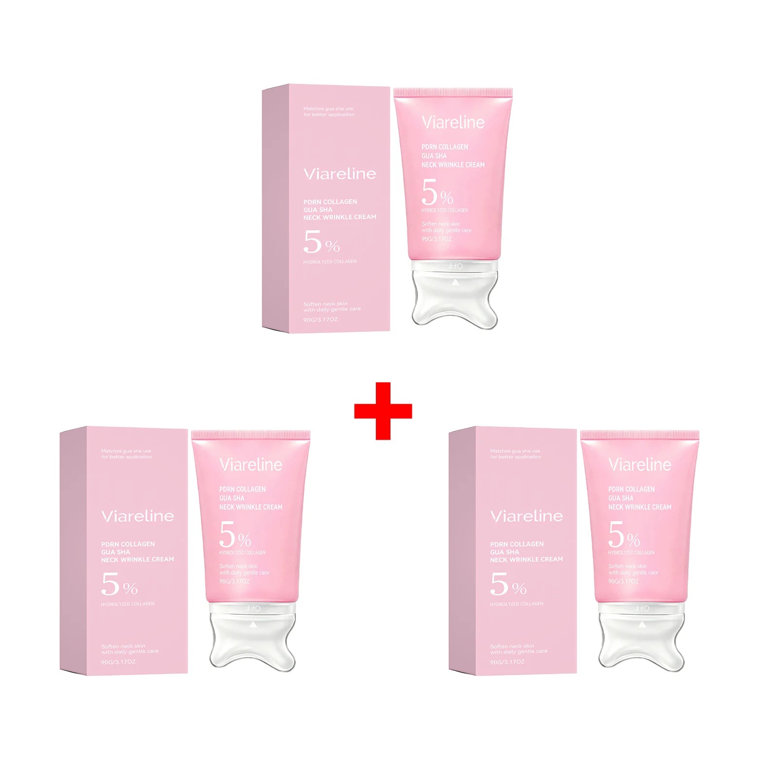 Collagen Neck Firming Cream with Integrated Gua Sha Massage Applicator - 15