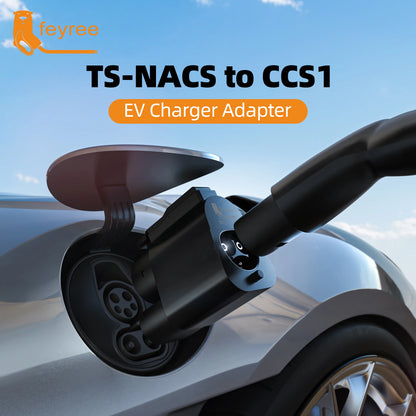 NACS to CCS1 EV Charging Adapter - Fast 500A DC Charging for Ford, GM, Rivian
