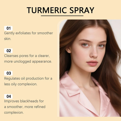Kojic Acid Turmeric Exfoliating Facial Spray for Pore Cleansing & Brightening