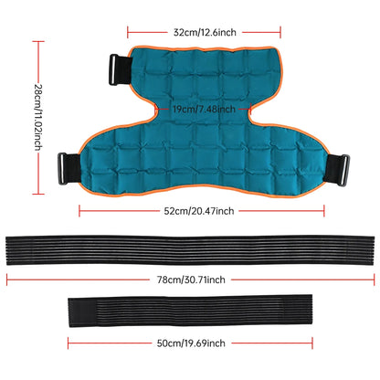 Large Reusable Back Ice Pack & Hot Cold Therapy Wrap