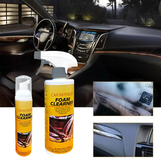 Multipurpose Car Interior Foam Cleaner & Leather Restorer