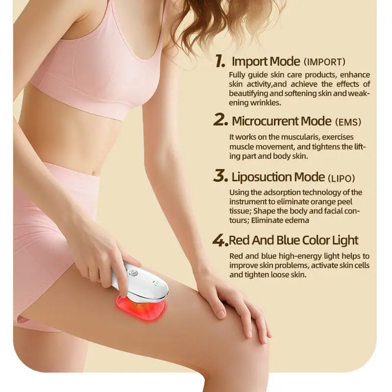 5-in-1 Body Sculpting & Anti-Cellulite Massage Machine for Face and Body