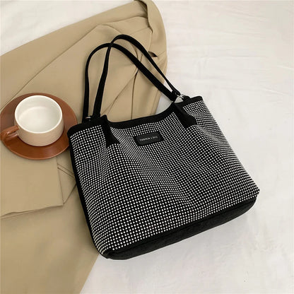 Luxury Diamond Quilted Shoulder Bag