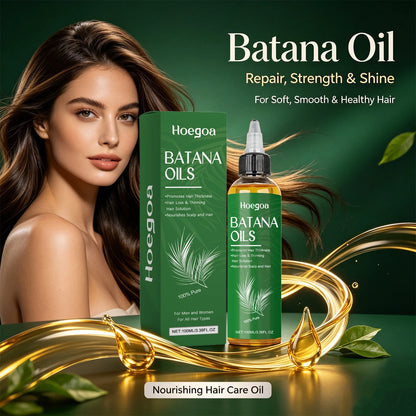 Pure Batana Oil for Hair Growth, Scalp Nourishment & Frizz Control