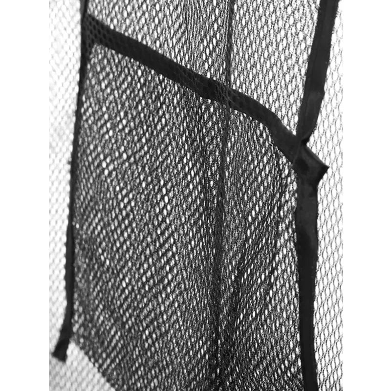 Foldable Mesh Laundry Basket - Large Pop-Up Hamper & Portable Bathroom Storage Organizer - 10