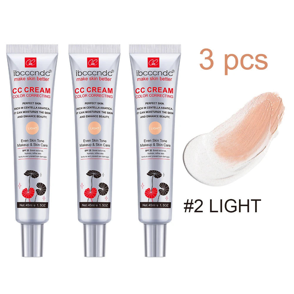 Color Correcting CC Cream - Full Coverage Moisturizing Foundation