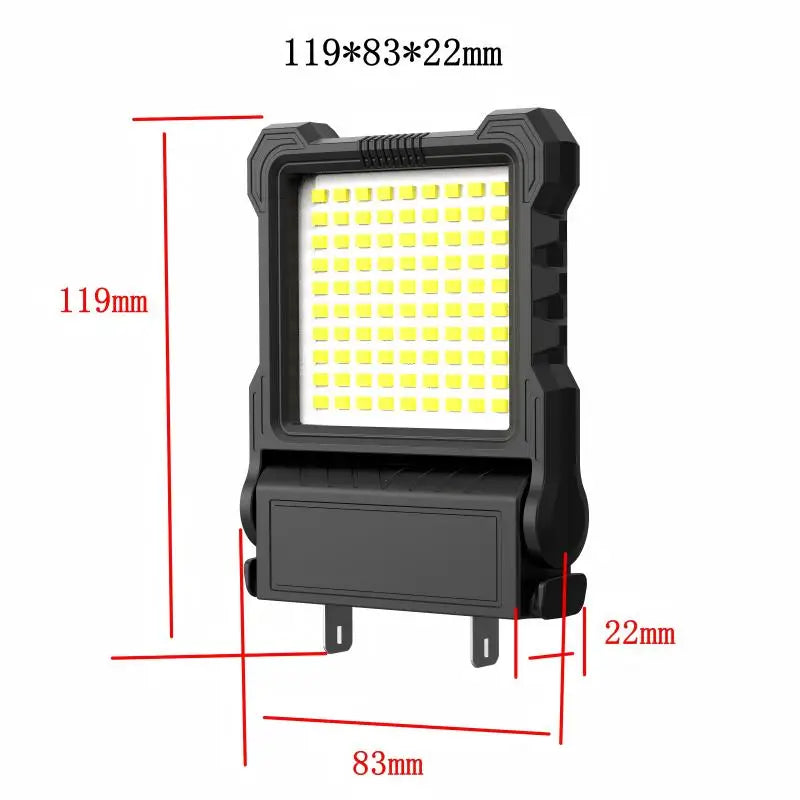 21V Portable LED Work Light for Power Tool Batteries - 28