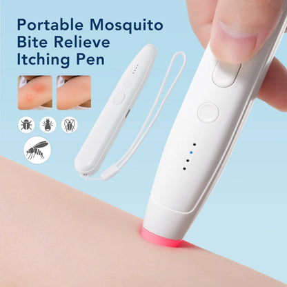 Electronic Insect Bite Itch Relief Pen - Portable Thermal Pulse Healing Tool