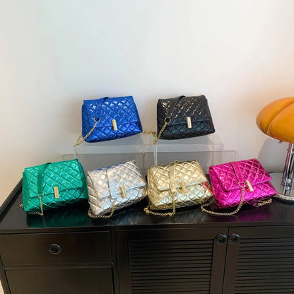 Luxury Sparkly Y2K Shoulder Bag