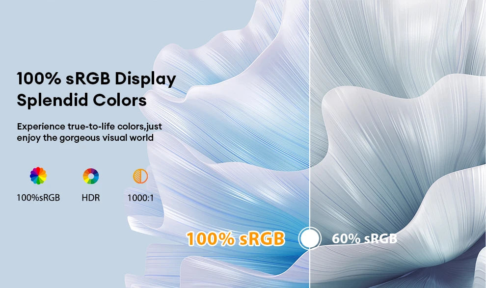 15.6" Ultra-Slim Portable Monitor FHD 1080P IPS 100% sRGB Laptop Second Screen - 11