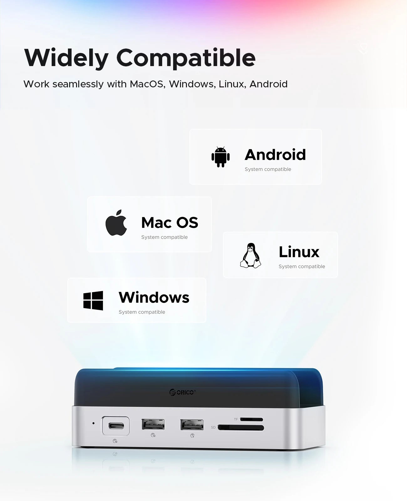 Mac Mini M4 Storage Expansion Docking Station with M.2 SSD Slot - 16