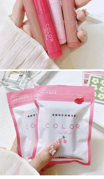3-Piece Tinted Moisturizing Lip Balm Set – Hydrating & Anti-Chapping Care