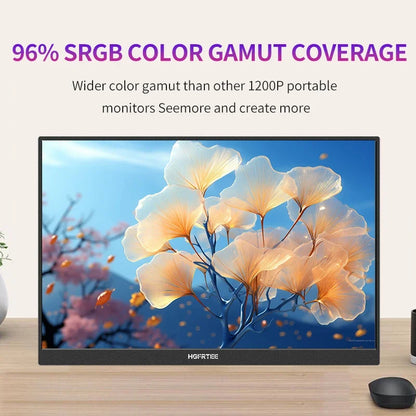 16" Portable Touch Monitor 1920x1200 FHD IPS Display for Laptop & Gaming