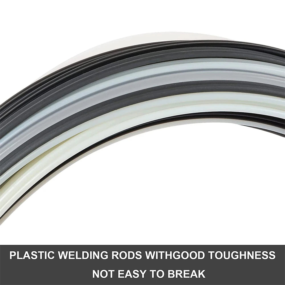 20cm Plastic Welding Rods Set - PP PE PVC ABS Sticks for Car Bumper & Plastic Repair