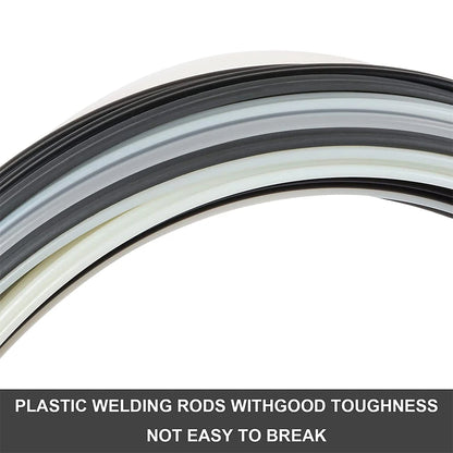 20cm Plastic Welding Rods Set - PP PE PVC ABS Sticks for Car Bumper & Plastic Repair