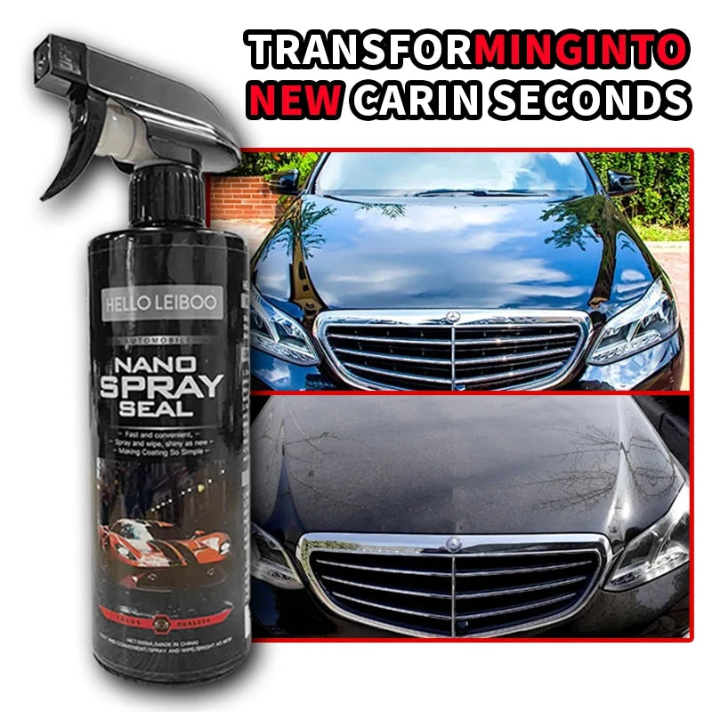 10H Nano Ceramic Car Coating Spray - Hydrophobic Polish