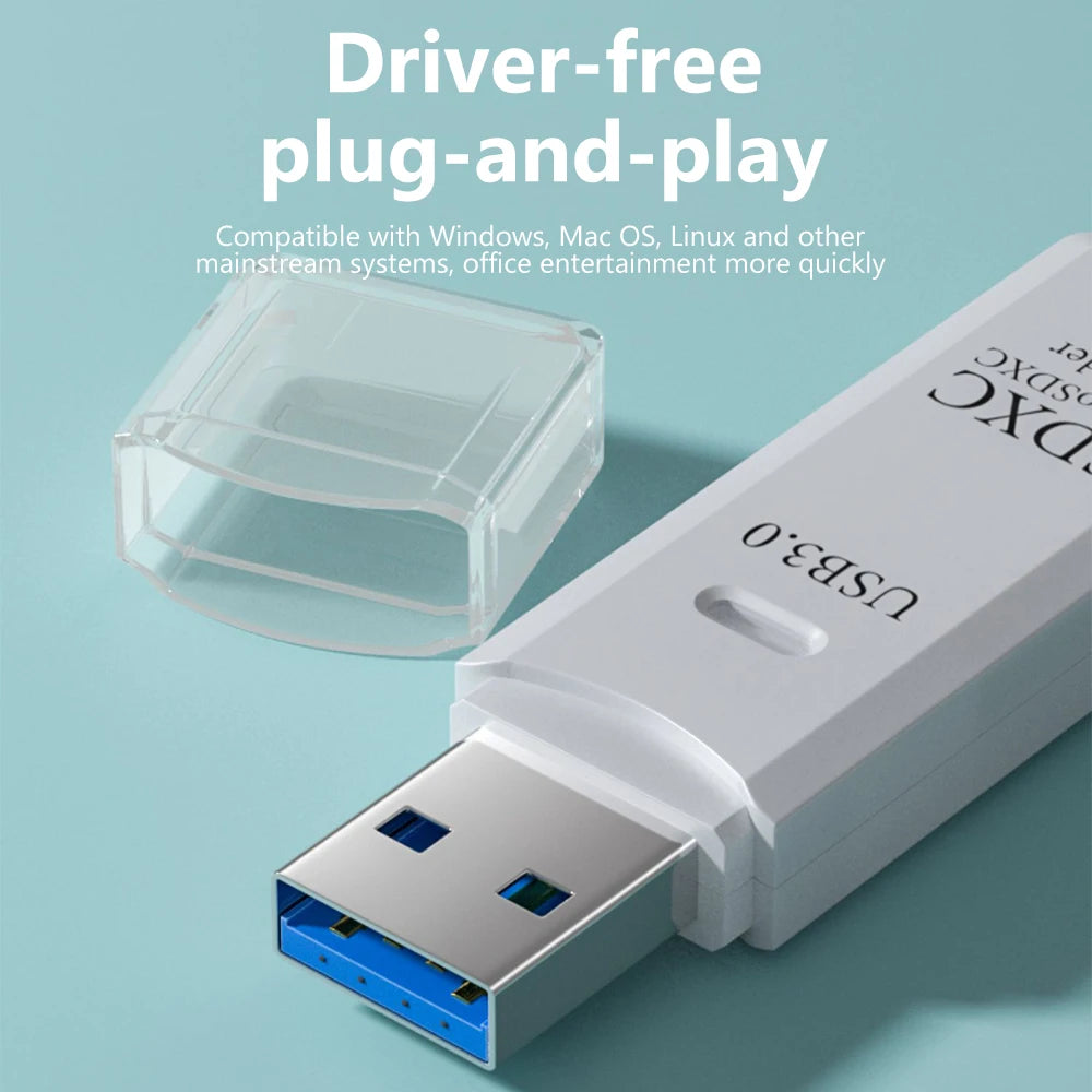 2-in-1 High-Speed USB 2.0 SD and Micro SD Card Reader Adapter for PC - 6