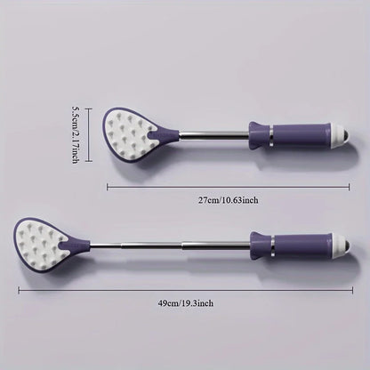 Telescopic Back Scratcher & Massage Tool - Portable Extendable Itch Relief