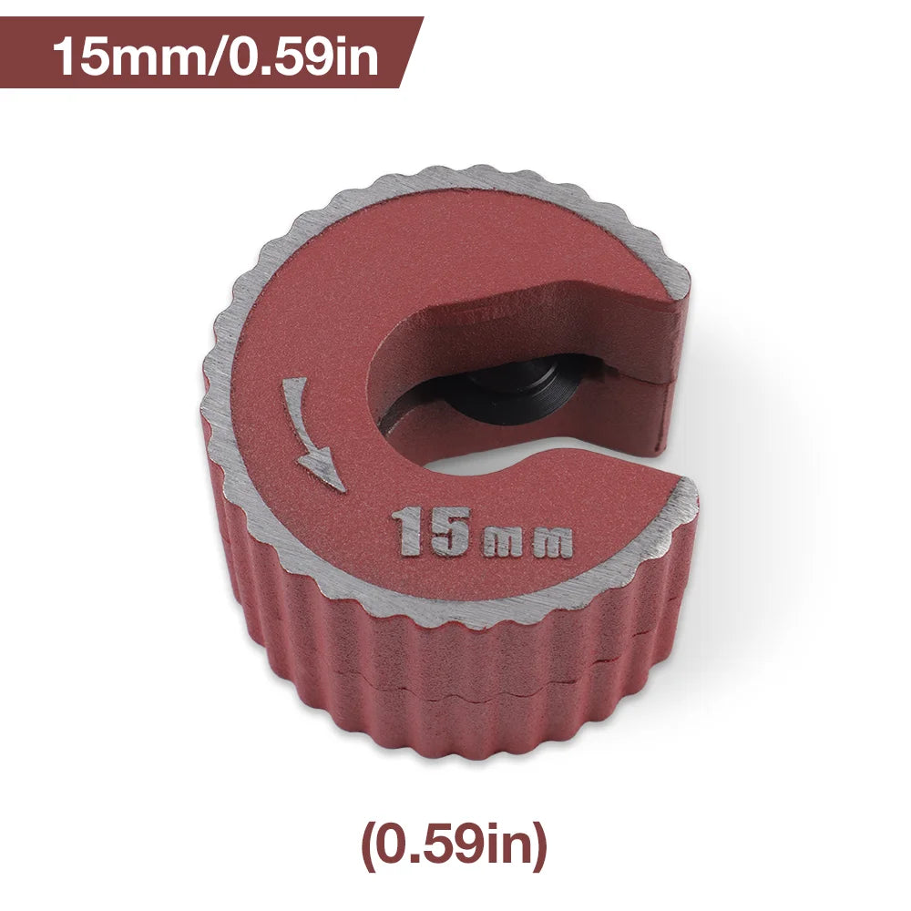 Self-Locking Mini Pipe Cutter - Tube Cutter for Copper, PVC & Aluminum - 10