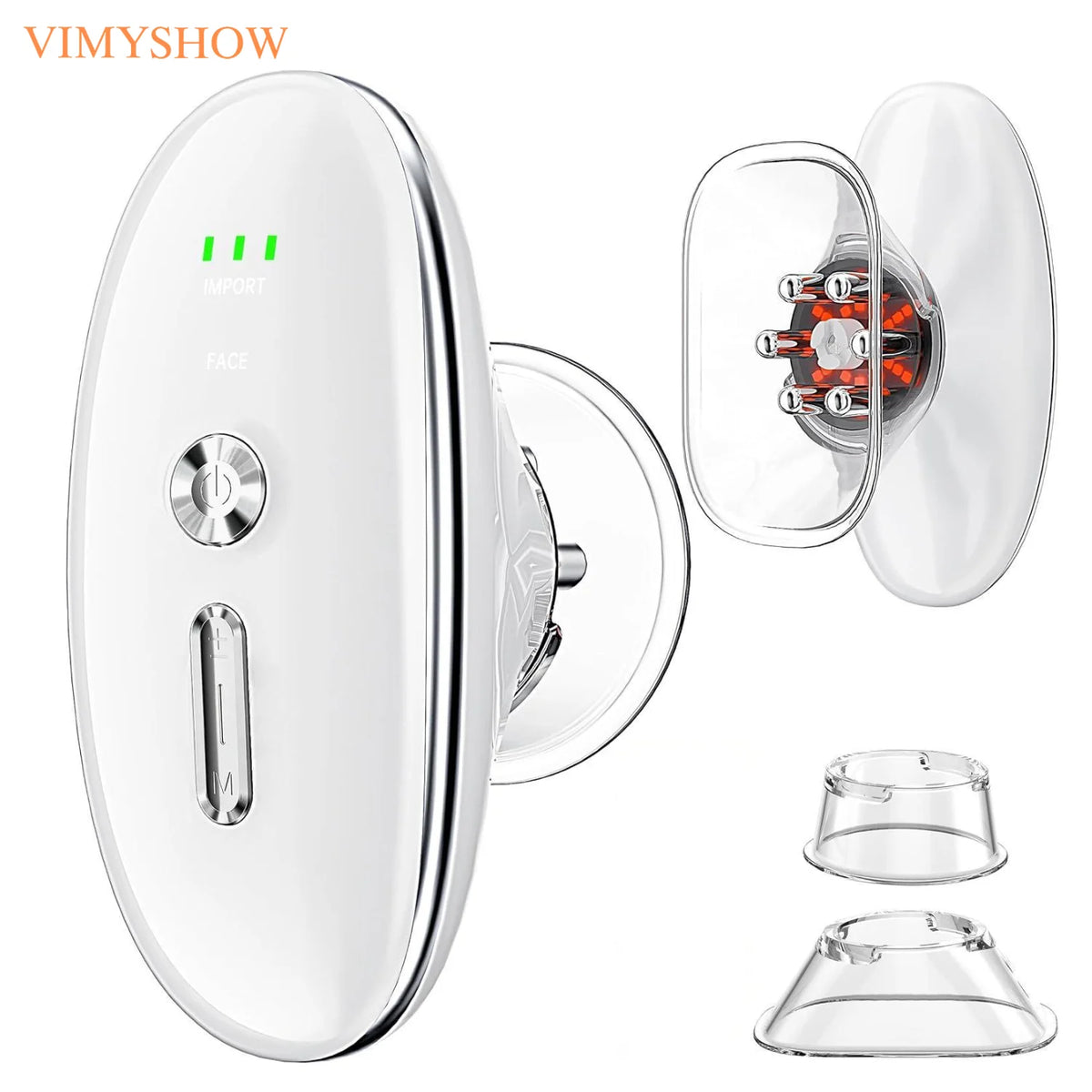 3-in-1 Face & Body Sculpting Massager - LED Skin Tightening & Lymphatic Drainage