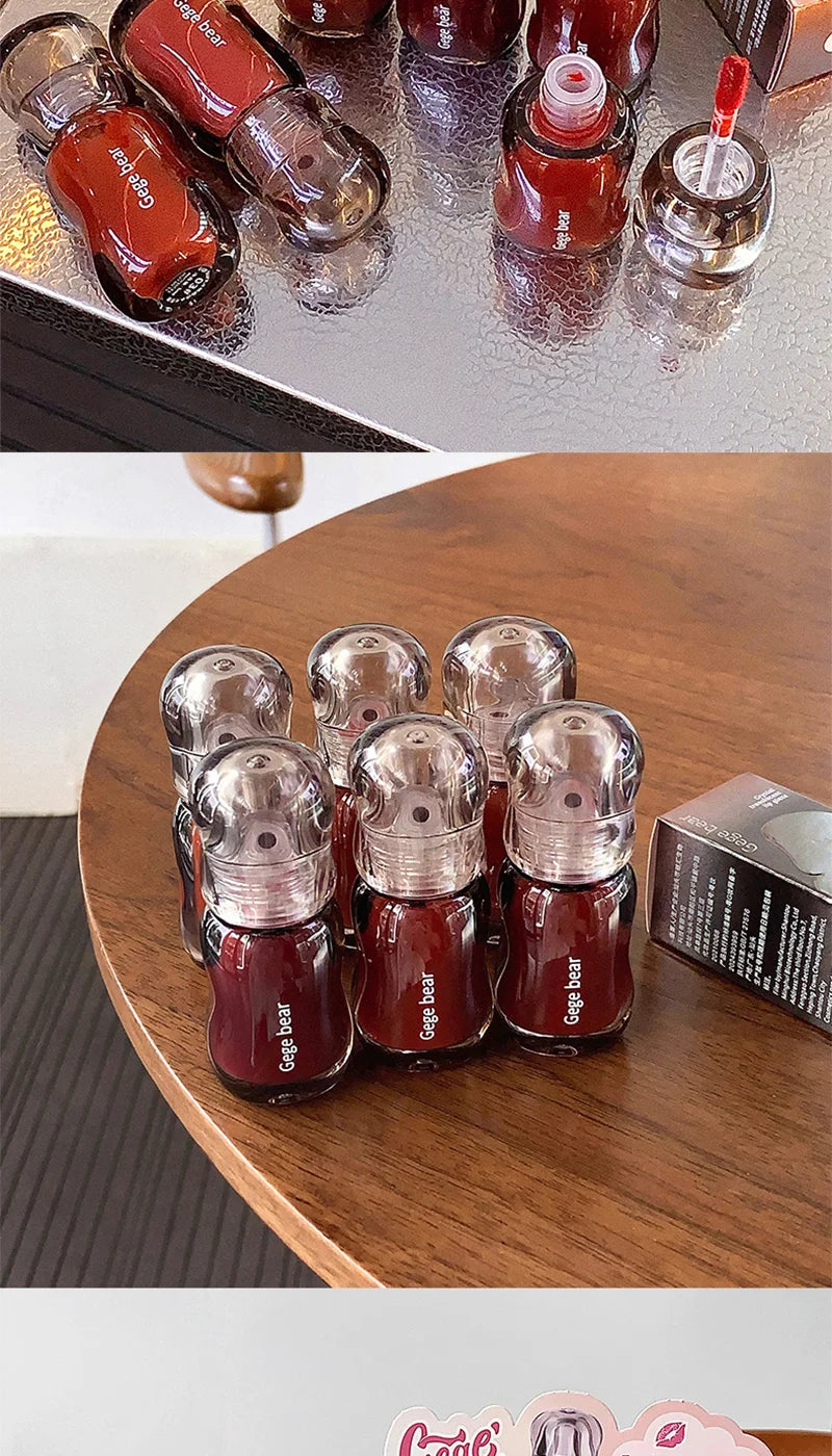 Crystal Gloss Hydrating Lip Tint - Long-Lasting Mirror Finish Plumper