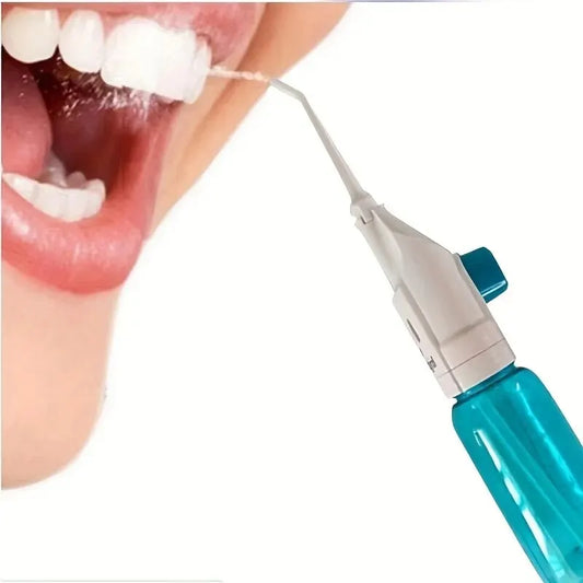 Portable Manual Water Flosser & High Pressure Oral Irrigator