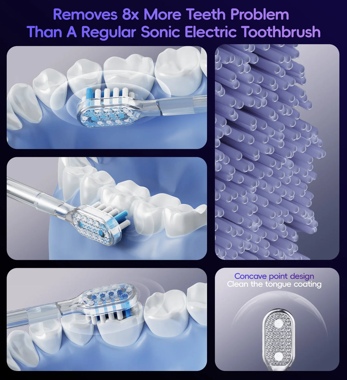 Portable Oral Irrigator & Electric Toothbrush Set for Deep Teeth Cleaning